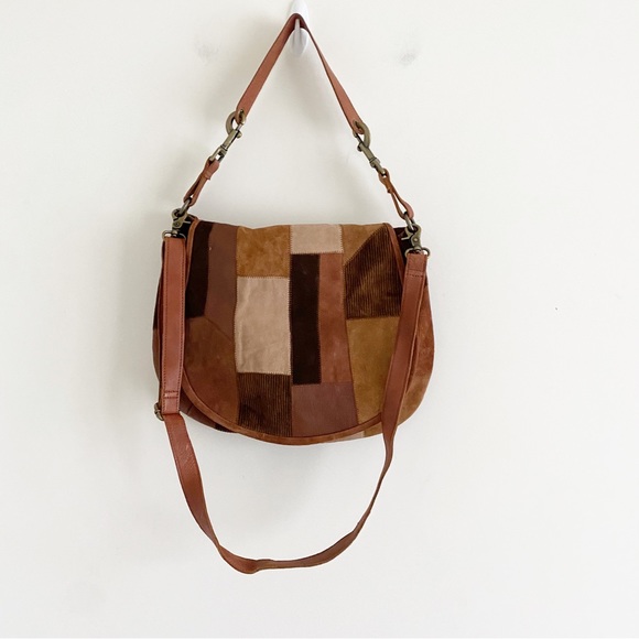 Free People Prague Patchwork Messenger - Picture 6 of 7